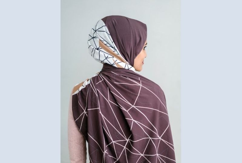 Jasa print jilbab motif